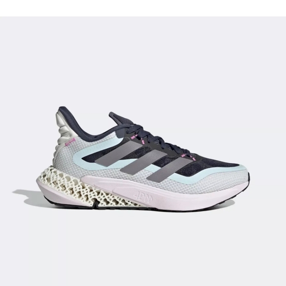 ADIDAS 4DFWD PULSE 2 Women's Running Shoes-Shadow Navy/Matt Purple Met Sz8 - Picture 4 of 16